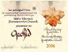 Orchid award presented to Publication of Echoes
