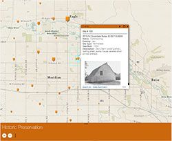 Map of Historic Preservation