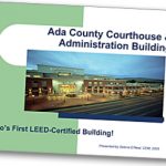 Front Cover for the Courthouse Building Presentation
