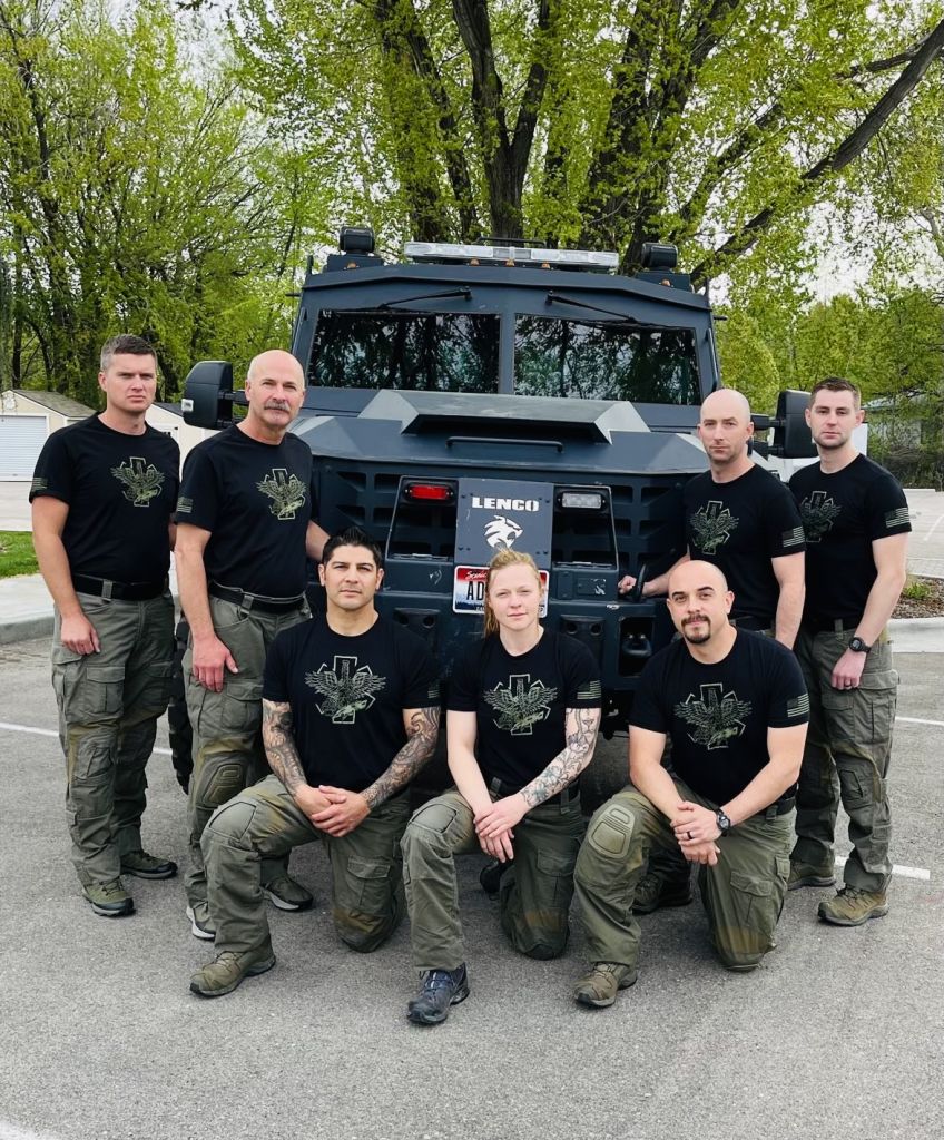 Tactical Medical Team posing for a picture