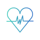heart with detected beat Icon