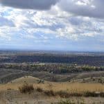 Looking down at the Boise valley
