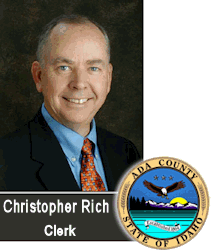 Ada County Clerk Christopher Rich
