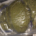 large amount of cannabis in a baggy
