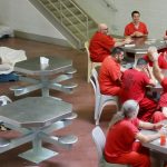 Inmate gathering place inside the Jail