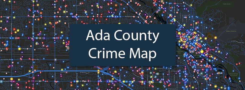 Ada County Crime Map banner
