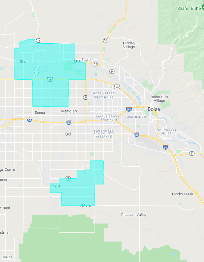 County Application Map