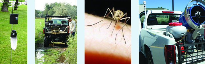 The Ada County Mosquito Abatement District uses an Integrated Mosquito Management (IMM) plan to mitigate the impact of mosquitoes