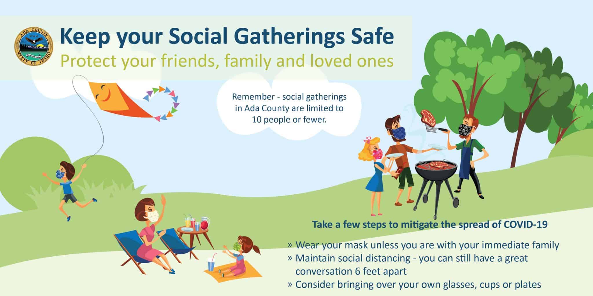 Ada County social Gathering information