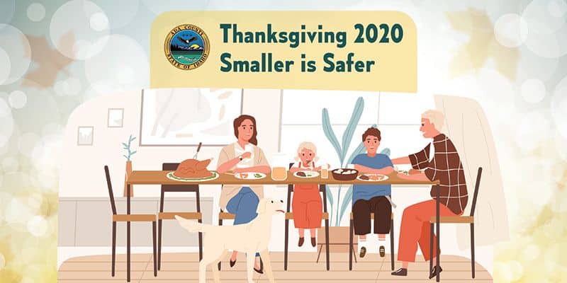 Ada County Thanksgiving Smaller is Safer