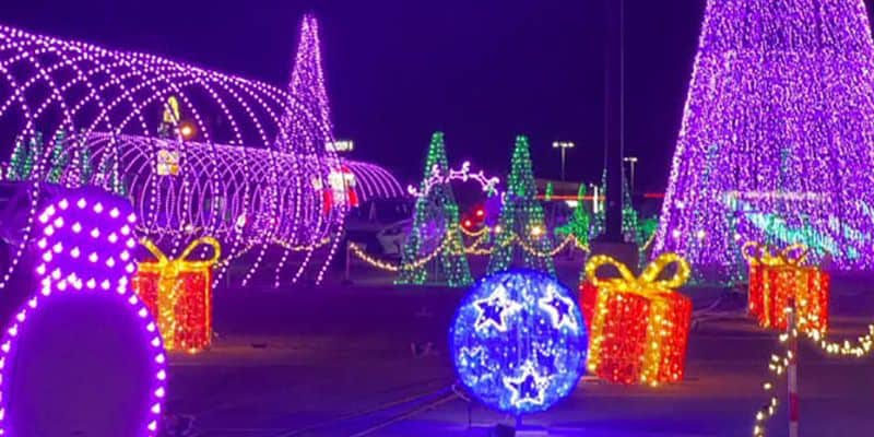 Expo Christmas light show