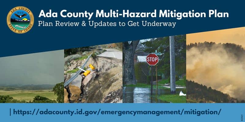 Ada County Multi-Hazard Mitigation Plan - review and updates to get underway