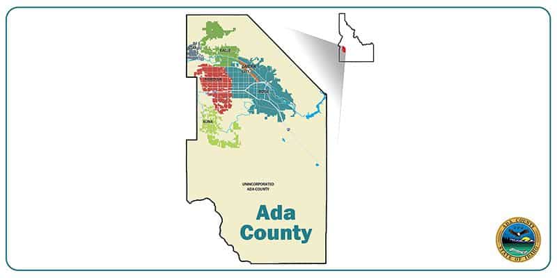 Ada County Map Census