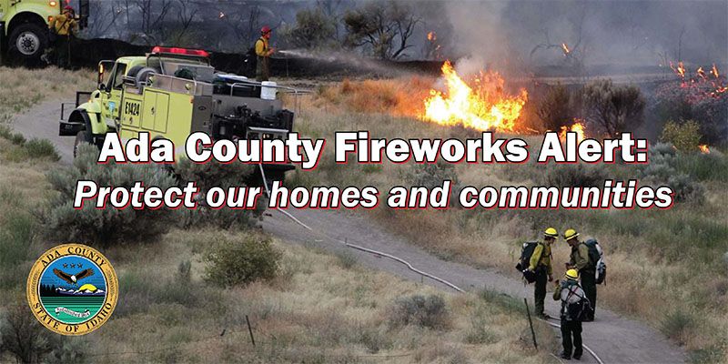 Ada County Fireworks Alert