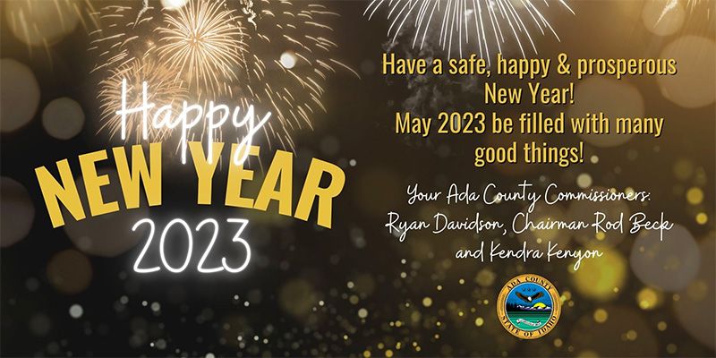 Happy New Year 2023! - Ada County